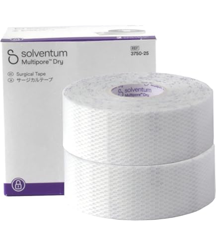 3M マルチポア ドライ 5cm✖️5m 11本 Amazon | ソルベンタム ドライ サージカルテープ マルチポア 剥離紙 付